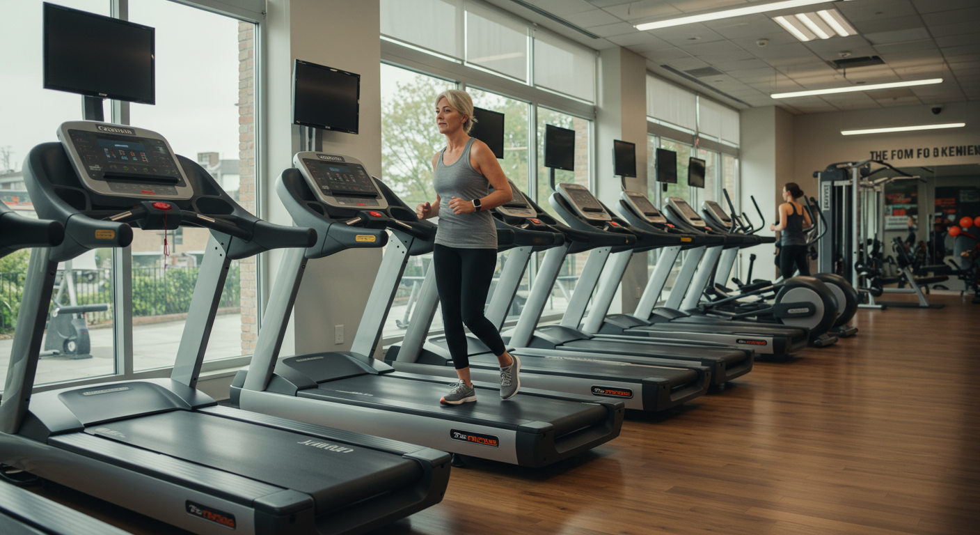 Read more about the article Bieganie na bieżni – efekty i korzyści zdrowotne