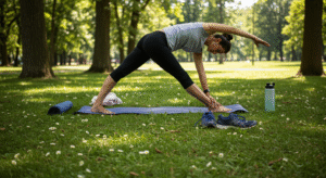 Read more about the article Joga dla biegacza – korzyści, pozycje i ćwiczenia